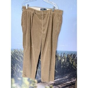 Vintage Ralph Lauren POLO Andrew  Pant, two-pleat corduroy Brown 38x30  USA